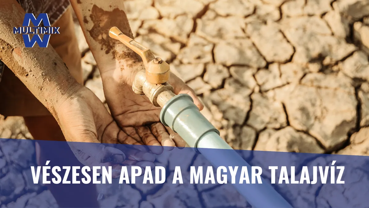 Fenntarthatatlan vízmérleg és süllyedő talajvízszint Magyarországon